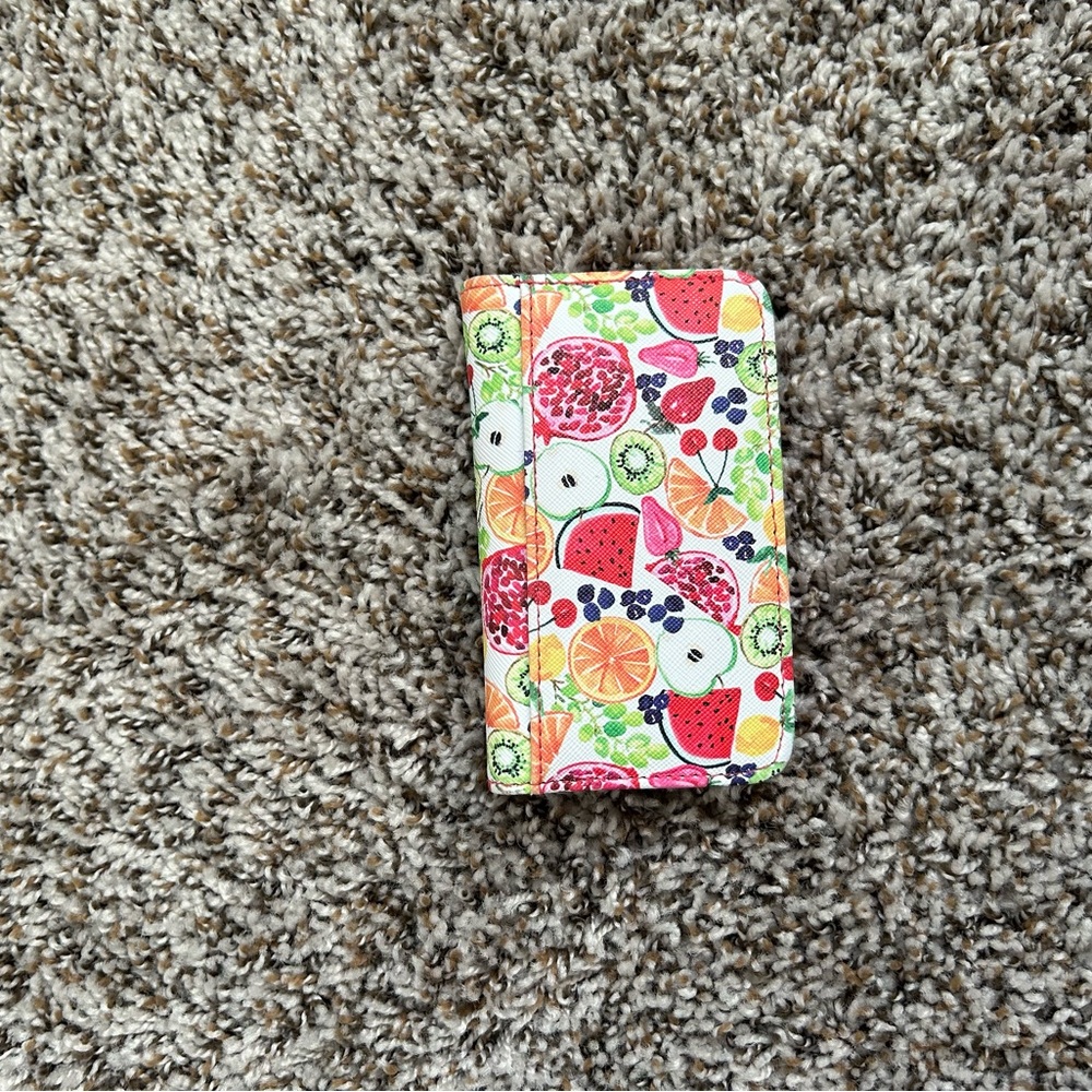 Buxton Colorful Fruit Pattern Wallet - Picture 2 of 7